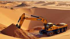 Illegal sand Mining