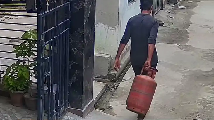 LPG cylinder theft gang 