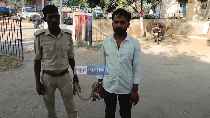 Bihar Crime News : सहरसा पुलिस ने 25 हज़ार के इनामी कुख्यात अ