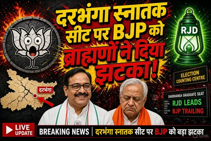 Darbhanga MLC Result BJP Shocked RJD Faces MY Vote Challenge