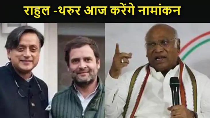 राहुल गांधी आज केरल के वायनाड सीट से अपना नामांकन दाखिल, दिल