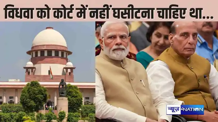 सैनिक की विधवा को कोर्ट में घसीटने पर सुप्रीमकोर्ट ने जताई न सैनिक की विधवा को कोर्ट में घसीटने पर सुप्रीमकोर्ट ने जताई न