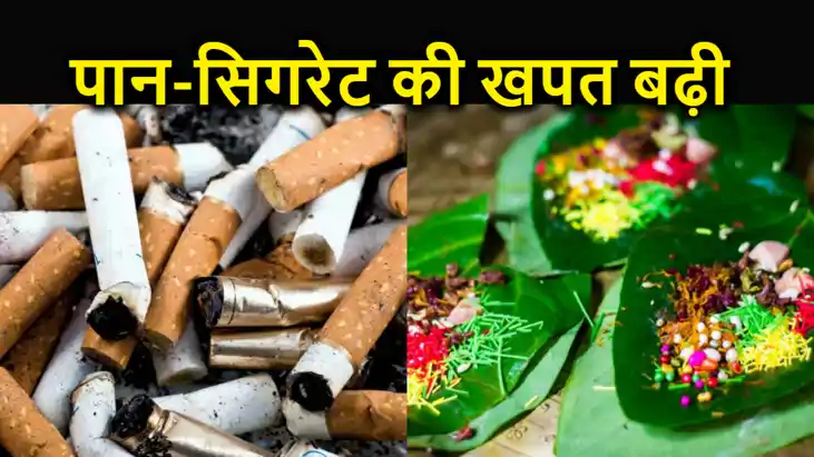 पिछले 10 वर्षों में बढ़ गई पान, तंबाकू और अन्य नशीले पदार्थों पिछले 10 वर्षों में बढ़ गई पान, तंबाकू और अन्य नशीले पदार्थों