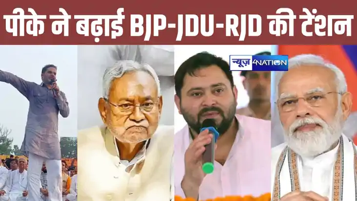 Prashant Kishor target JDU, BJP and RJD
