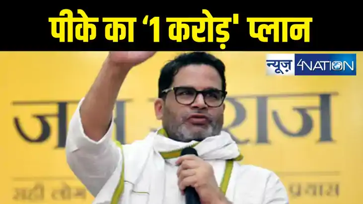 प्रशांत किशोर का ऐलान - नीतीश- लालू और भाजपा से मुक्त होने क