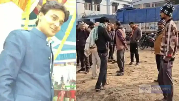 BIHAR ACCIDENT NEWS - बेकाबू बालू लदे डंपर ने बड़े हार्डवेयर