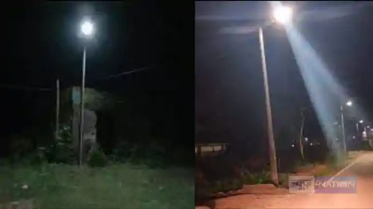 मुख्यमंत्री ग्रामीण सोलर स्ट्रीट लाइट योजना में लापरवाही बरत