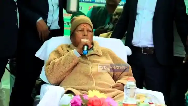 Bihar Politics : नालंदा पहुंचे लालू प्रसाद ने लोगों से की ते