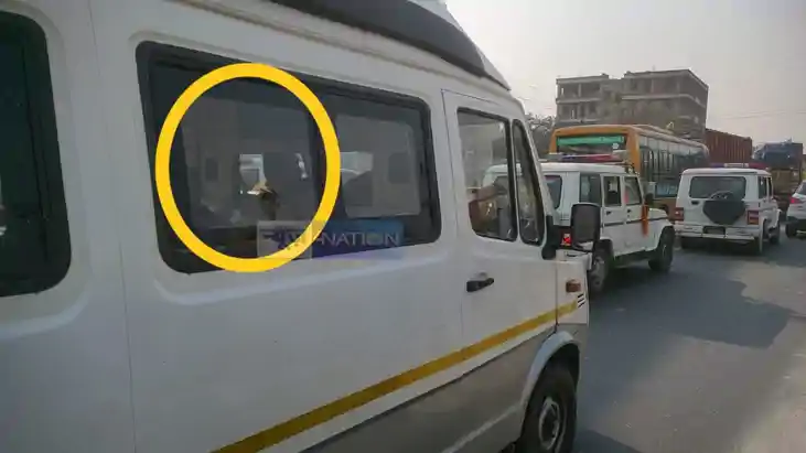 PATNA TRAFFIC JAM - पटना के जाम में फंस गई लालू यादव की गाड़
