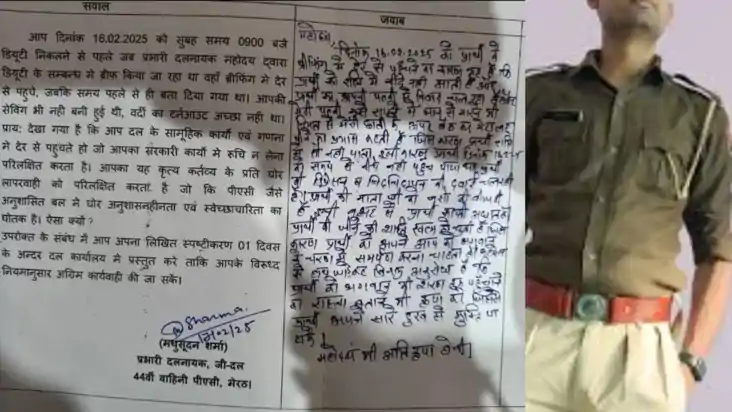 ‘बीवी छाती पर बैठकर पीती है मेरा खून…’ पुलिस  जवान का लेटर ह