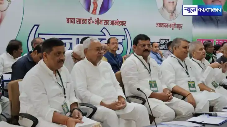 Jdu Politics, jdu meeting in patna, nitish kumar, bihar sama