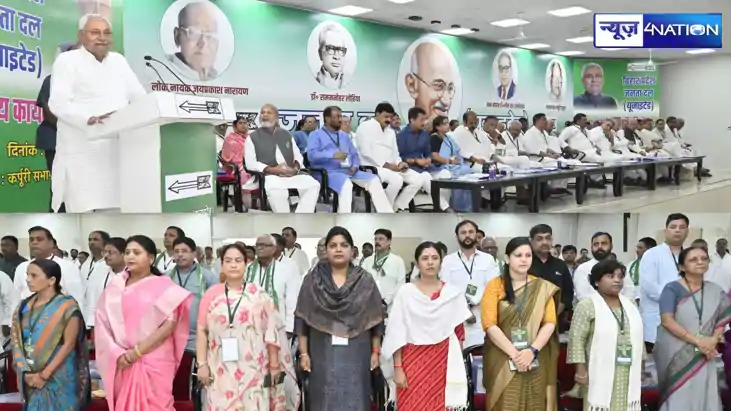 Jdu Politics, JDU state executive meeting, jdu meeting in pa