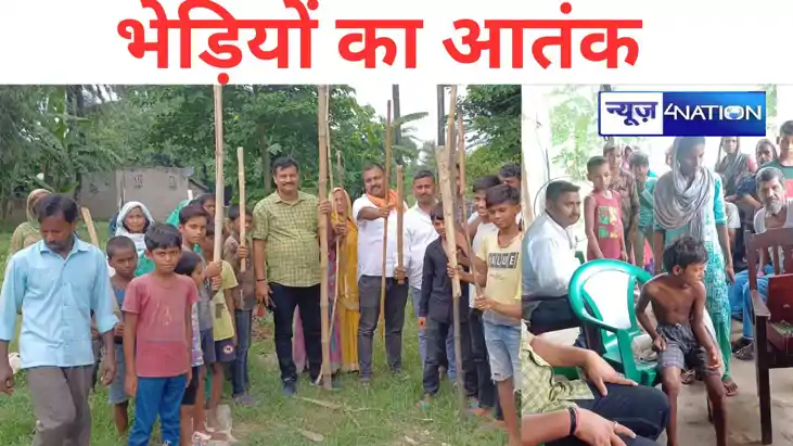 यूपी के बाद अब मुजफ्फरपुर में भेड़ियों का आतंक , एक ही दिन म यूपी के बाद अब मुजफ्फरपुर में भेड़ियों का आतंक , एक ही दिन म