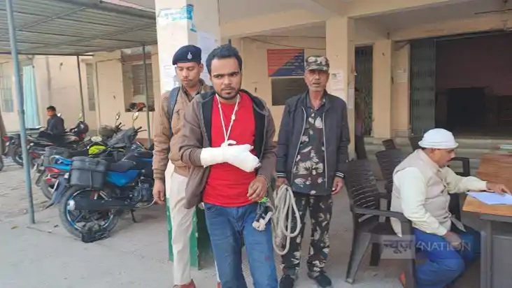 BIHAR CRIME -बैंक में फर्जी ग्राहक बनकर करता था पैसे का ठगी,