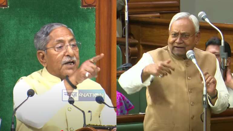 Bihar Budget : बिहार विधानसभा में विपक्ष के हंगामे से भड़के सीएम नीतीश, 'ऐ... बोल रहे हैं त सुनाई नहीं पड़ता है' 