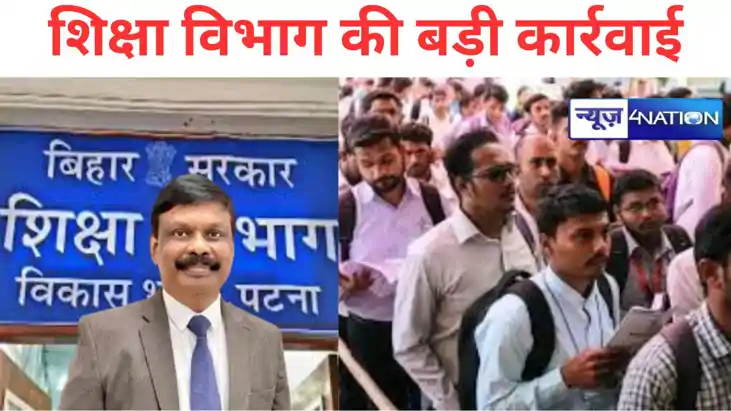 शिक्षा विभाग की बड़ी कार्रवाई