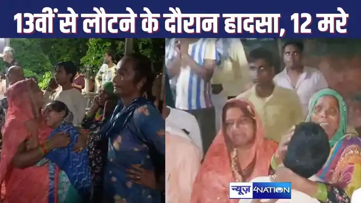 यूपी के हाथरस में बड़ा हादसा, तेरहवीं कार्यक्रम से आ रही मैक यूपी के हाथरस में बड़ा हादसा, तेरहवीं कार्यक्रम से आ रही मैक