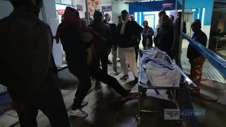 BIHAR CRIME - सरस्वती पूजा विसर्जन के दौरान चली गोली, एक युव