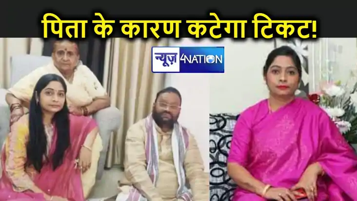 पिता के बयानबाजी का खामियाजा भुगत सकती हैं सांसद संघमित्रा म