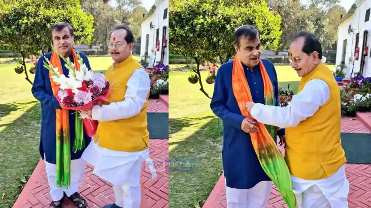 Vijay Sinha Nitin Gadkari Vijay Sinha Nitin Gadkari