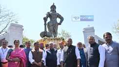 unveiled Emperor Jarasandha Memorial in Rajgir