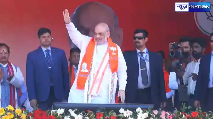 अमित शाह पहुंचे पालीगंज, पिछड़ा-अति पिछड़ा सम्मेलन को करेंगे