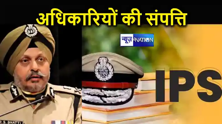 बिहार के IPS अफसरों के पास कितनी है संपत्ति, ब्योरा हुआ जारी बिहार के IPS अफसरों के पास कितनी है संपत्ति, ब्योरा हुआ जारी