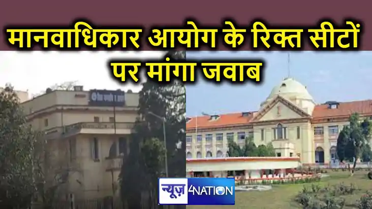 बिहार राज्य मानवाधिकार आयोग में रिक्त सीटों पर हलफनाफा दायर 
