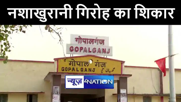गोपालगंज रेलवे स्टेशन पर नशाखुरानी गिरोह का शिकार हुआ युवक, 