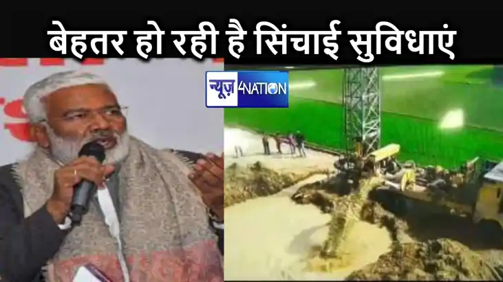 सिंचाई सुविधाओं को उन्नतशील बनाने हेतु नवाचारों को दिया जा र